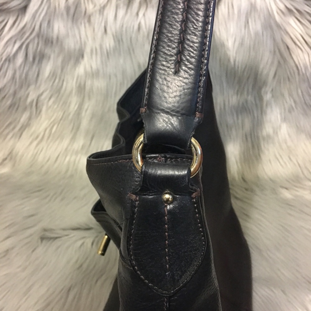Cole Haan Black Leather Bag - Picture 12 of 16